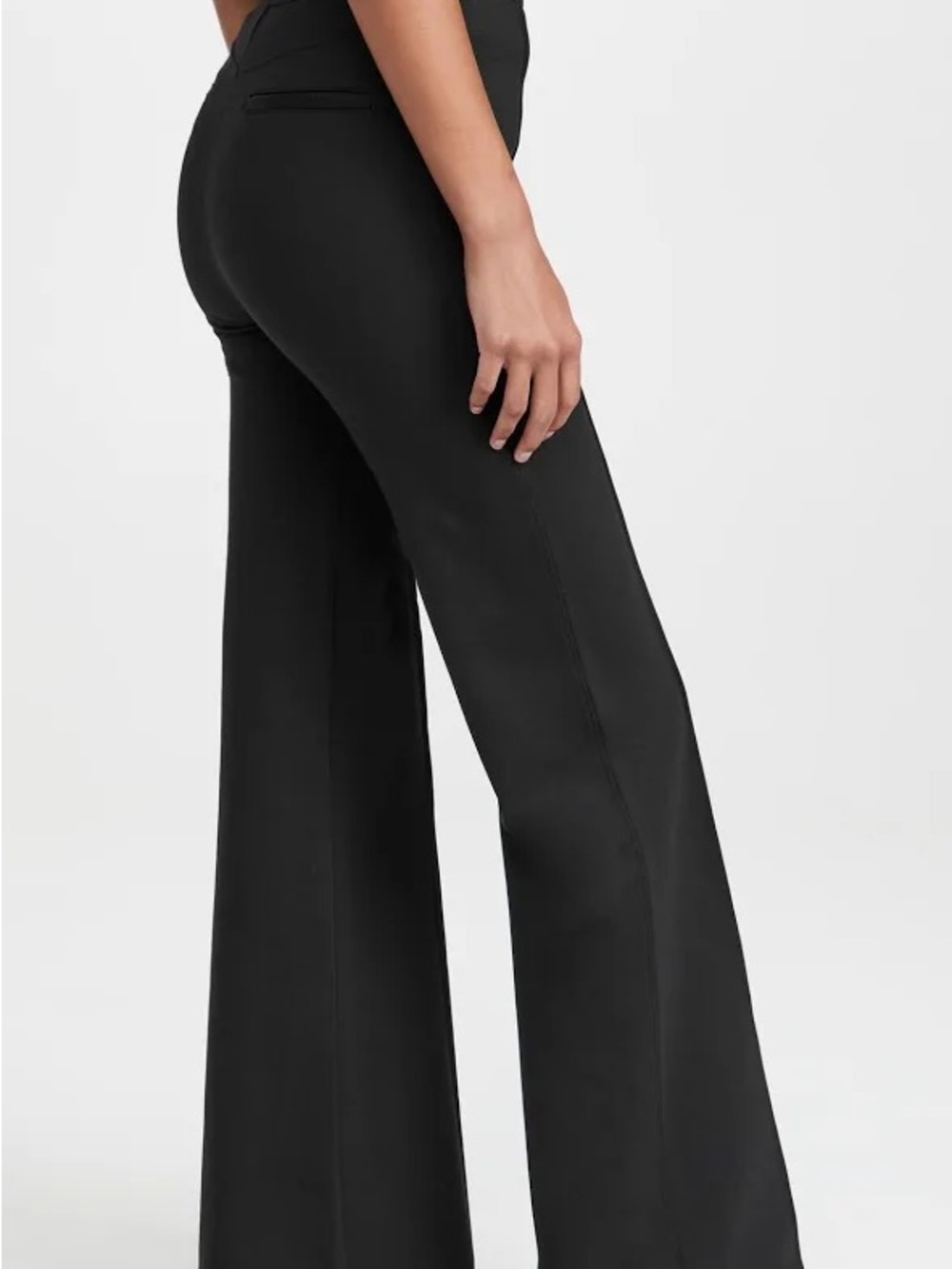 SPANX Perfect Fit Ponte Charcoal High-Rise Flare Pants NWT